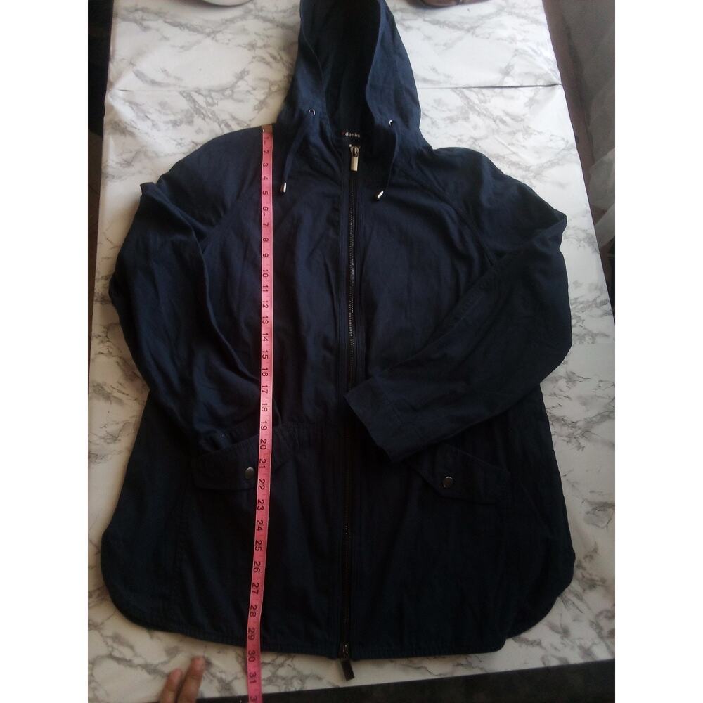 Denim 24/7 Blue Womens Denim Jacket Size Small 12